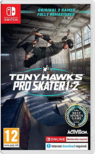 Tony Hawk Pro Skater 1+2 - Nintendo Kapcsoló Standard Edition