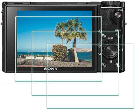 Képernyővédő fólia Sony RX100 VI. RX100 V RX100 IV. RX100 III. RX100 II. RX100 én Digitális Fényképezőgép, ULBTER 0,3 mm