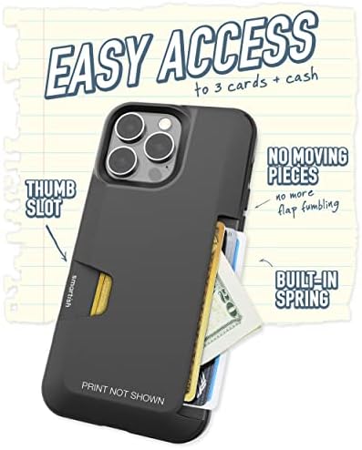 Smartish - Tigris Éve - iPhone 14 Pro Max Tárca Esetben - Pénztárca Vadász Vol 1 [Slim + Védő] Hitelkártya Birtokos - Illik