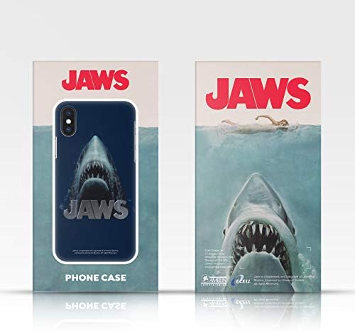 Fejét az Esetben Minták Hivatalosan Engedélyezett Jaws Poszter, amit a Kulcs Art Soft Gél Esetben Kompatibilis Apple iPhone