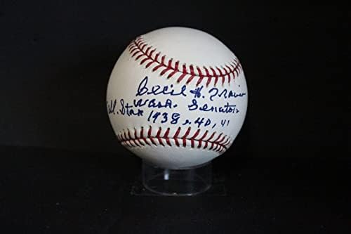 Cecil Travis Aláírt (All Star 38,40,41) Baseball Autogramot Auto PSA/DNS AM48830 - Dedikált Baseball