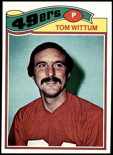1977 Topps 127 Tom Wittum San Francisco 49ers (Foci Kártya) NM/MT 49ers Észak-Illinois-i