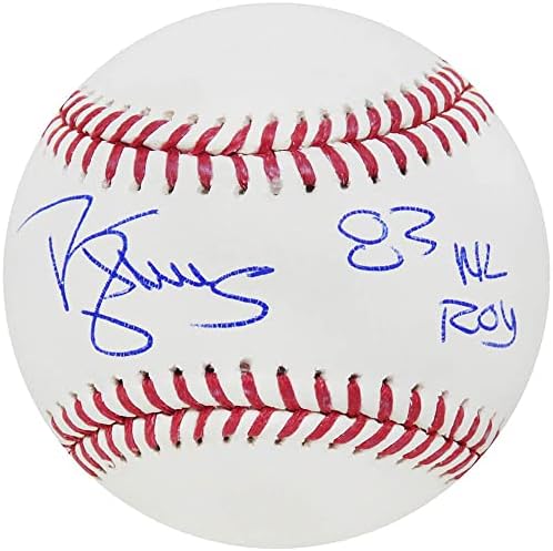 Darryl Eper Aláírt Rawlings Hivatalos MLB Baseball w/83 NL ROY - Dedikált Baseball