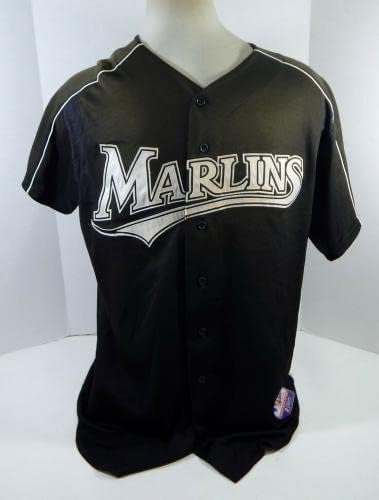 2003-06 Florida Marlins Rojas 81 Játék Használt Fekete Jersey BP ST XL 083 - a Játékban Használt MLB Mezek