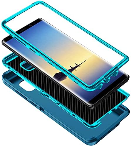 RegSun a Galaxy Note 8 Esetben,Ütésálló 3-Réteg Teljes Test Védelem [Nélkül képernyővédő fólia] Masszív, nagy teherbírású,