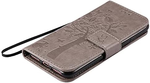 MEMAXELUS Pénztárca tok iPhone SE 2022 (3rd Gen), iPhone SE3 Esetben a Kitámasztó Kártya-tartó Foglalat Prémium PU Bőr Flip