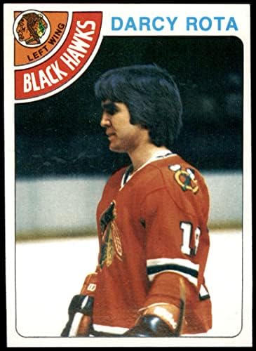 1978 Topps 47 Darcy Rota Chicago Blackhawks (Hoki-Kártya) NM/MT Blackhawks