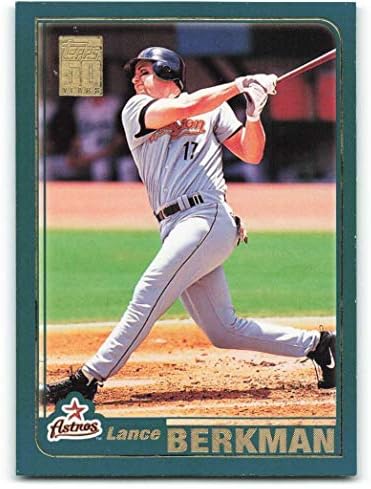 2001 Topps 485 Lance Berkman NM-MT Houston Astros Baseball-Houston Astros