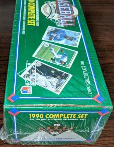 Az 1990-es Felső szint Új Baseball Gyári lezárt 800 kártya beállítása A65083 Osztályozott Új - Asztalon Baseball Kártyák