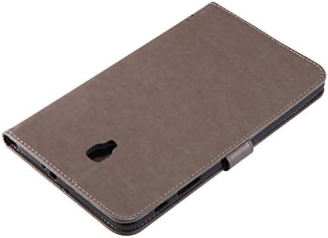 Samsung Galaxy Tab Egy 8.0 (2017) Esetben SATURCASE Macska Fa Dombornyomás PU Bőr Flip Mágnes Tárca Állni Kártya Slot Védő