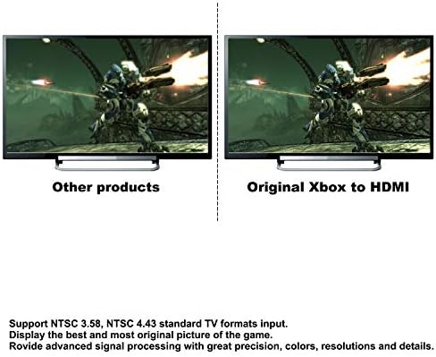 ZUZONG Eredeti Xbox-HDMI Átalakító, HD Link Kábel Eredeti Xbox, Xbox, hogy a HDMI Támogatja a 1080P/720P, Kompatibilis az