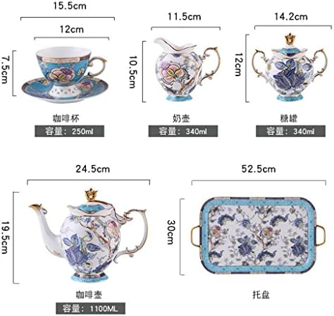 N/A Angol Délutáni Tea Tea-Készlet, Porcelán Kávéscsésze, Európai Stílusú Kis Kerámia Kávés Készlet