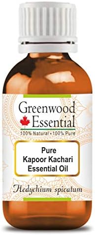 Greenwood Alapvető Tiszta Kapoor Kachari illóolaj (Hedychium spicatum) - ban Természetes Terápiás Osztály vízgőzdesztillációval
