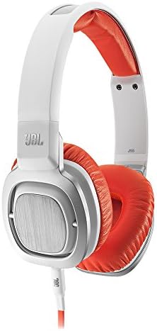 JBL J55i Nagy Teljesítmény Fülhallgató a JBL Vezetők, Forgatható Fül-Poharak, Mikrofon - Narancs