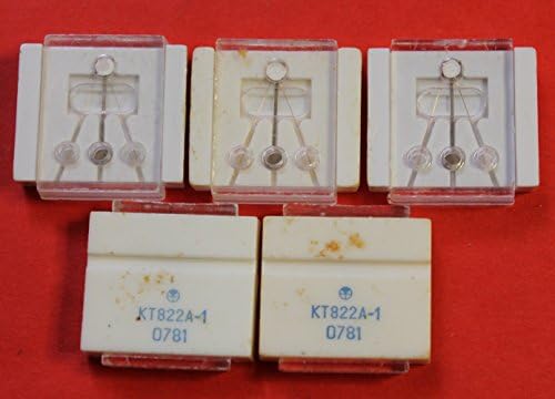 S. U. R. & R Eszközök szilícium Tranzisztor KT822A-1 analoge BD634, 2N3205, 2N3208 SZOVJETUNIÓ 10 db