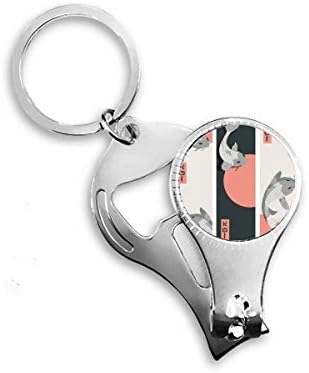 Kínai Japán Hal Minta Köröm Zimankó Gyűrű Kulcstartó Sörnyitó Clipper