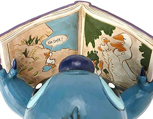 Disney Hagyományok által Jim Shore Lilo Öltés Szem egy Mesekönyv Kő Gyanta Figura, 5.75
