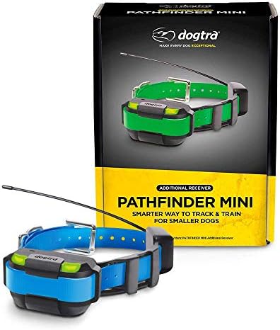 Dogtra Pathfinder Mini Kiegészítő Vevő a Kék 4 km-es 21-Kutya Bővíthető Vízálló Okostelefon GPS Nyomkövető & Képzés Mini