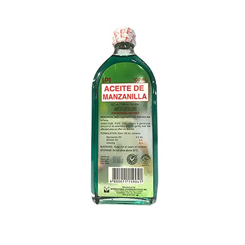 Aceite De la Manzanilla 100ml Nagy Méretű (ÚJ RAKTÁRON)