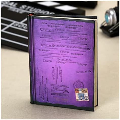YFQHDD Retro Keménytáblás Papír Notebook Vintage Személyes Napló Napló Napirend Tervező Írószer-Ajándék Hivatal tanszerek