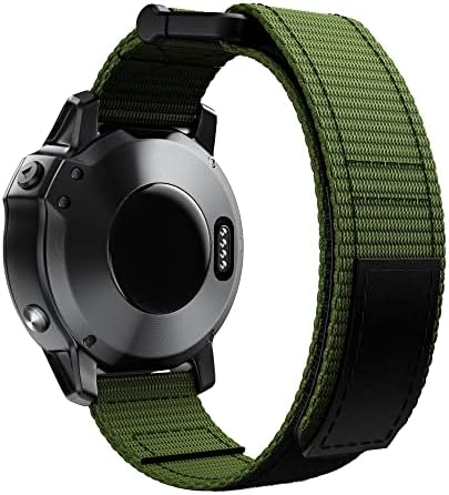 LYVI Sport Fonott Nylon Hurok Watchband Wriststrap A Garmin Fenix 7 7X 6X 6Pro 5X 5Plus 3HR EasyFit gyorskioldó 26 22mm Csuklópánt