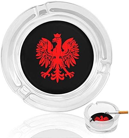 Lengyel Zászló Sas Cigaretta A Dohányzók Üveg Hamutartó Hamutartó Az Otthoni Irodai Asztallap Asztal Dekoráció