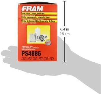 FRAM PS4886 Üzemanyag, Víz Szétválasztó Spin-Szűrő