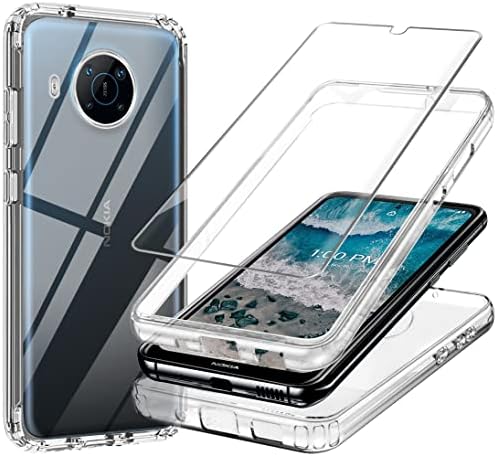 YJROP Nokia X100 Esetében, Edzett Üveg kijelző Védő fólia, Crystal Clear Teljes Test Masszív Hibrid Lökhárító Ütésálló Védő