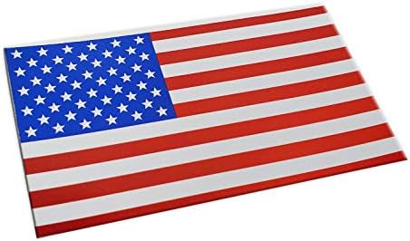 Pro Kép a Kis USA Amerikai Zászló Matrica, Matrica az Autók, 3.5 x 2 (12 Db) Használja Bármilyen Felületen, Tartós Kültéri