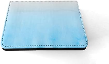ICE Beach Kék Akvarell 12 FLIP Tabletta ESETBEN Cover az Apple az IPAD Mini (2021) (6 GEN)