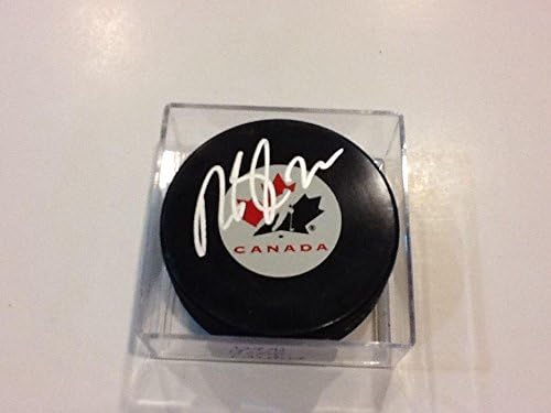 Dan Boyle Aláírt Csapat Kanadai Jégkorong Aláírt egy - Dedikált NHL Korong