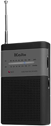 Kaito KA230 AM FM Rádió Nagy Vétel Kialakítás (Fekete)