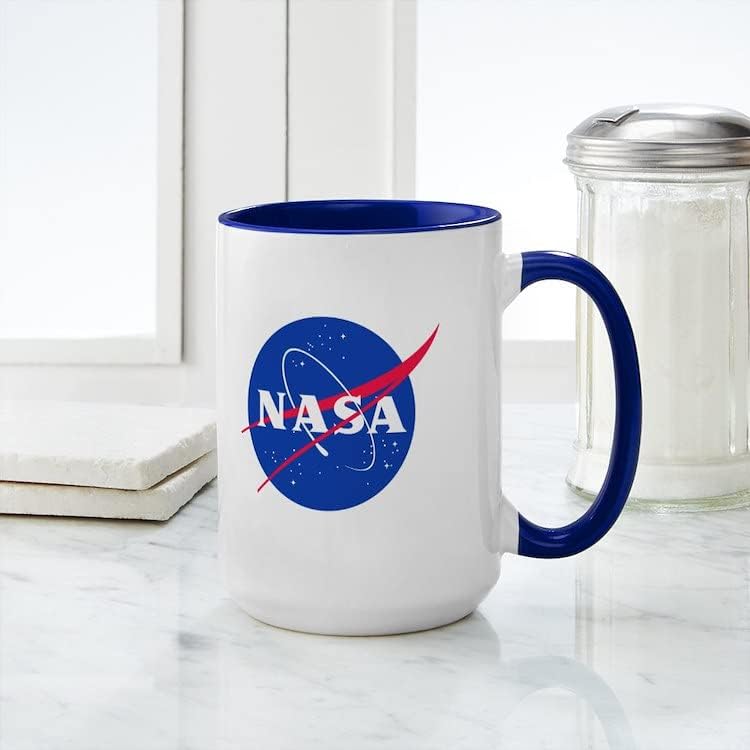 CafePress a NASA Nagy Bögre, Kerámia Bögre, Csésze Tea 15 oz