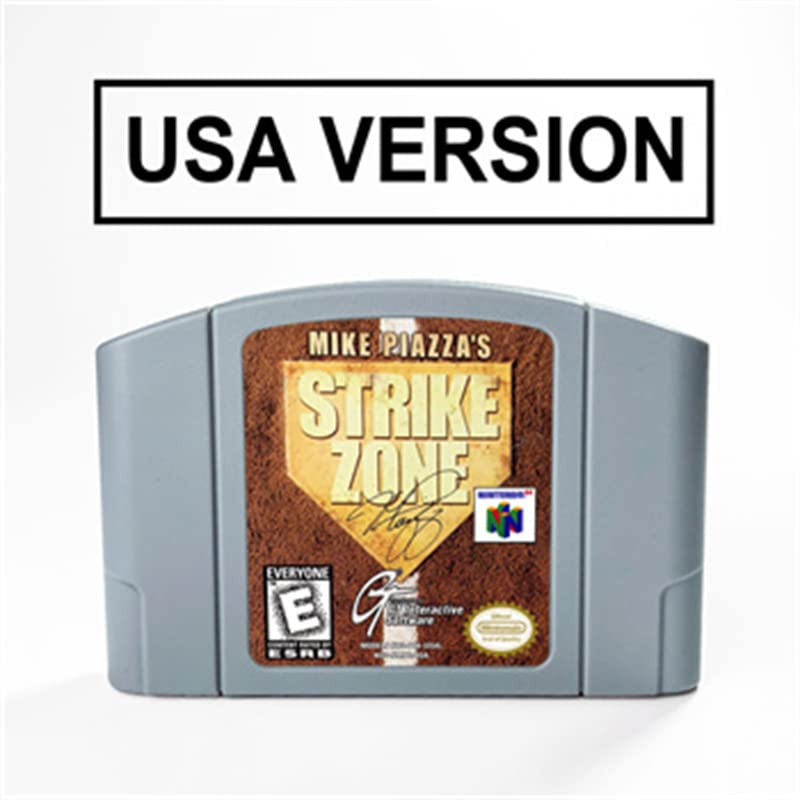 Mike Piazza van Strike Zone 64-Bites Játék Patron USA Verzió NTSC Formátum