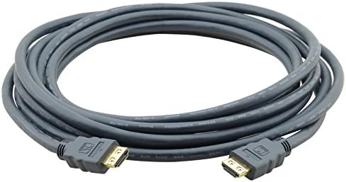 Kramer Elektronika HDMI Kábel Ethernet - HDMI, Audio/Video Eszköz, Műholdvevő, TV, Monitor - 50 ft C-HM/HM/ETH-50