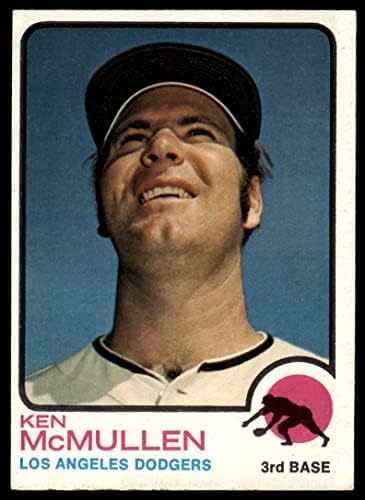 1973 Topps 196 Ken McMullen Los Angeles Dodgers (Baseball Kártya) EX Dodgers
