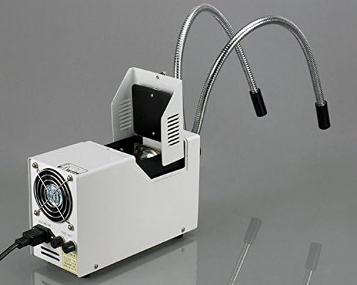 AmScope SM-3BZ-FOD Professzionális Sztereó Zoom Binokuláris Mikroszkóp, WH10x Szemlencse, 3,5 X-90X Nagyítás, 0.7 X 4, 5