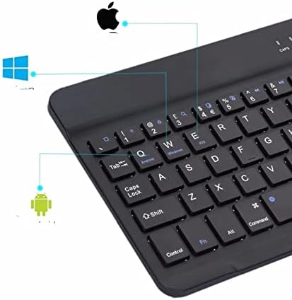 MOLLAL Billentyűzet Billentyűzet, Vezeték nélküli, Bluetooth Billentyűzet Tablet Számítógép, Notebook, Telefon, Mini Vezeték