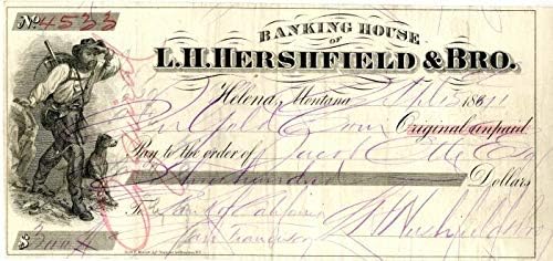 Banki Ház L. H. Hershfield meg Tesó. - Ellenőrizze