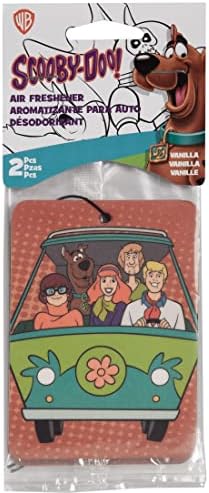Plasticolor 005639R01 Scooby-Doo 2-oldalas Légfrissítő különböző kép mindkét oldalon – 2 pack