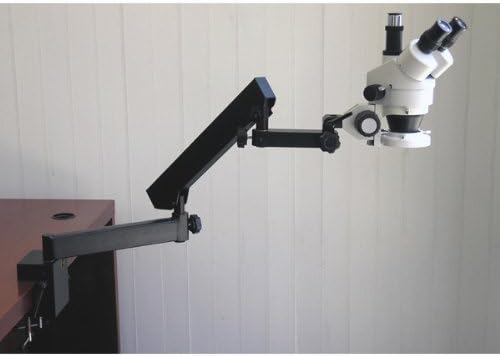 AmScope SM-6TZ-FRL-9M Digitális Profi Trinocular Sztereó Zoom Mikroszkóp, WH10x Szemlencse, 3,5 X-90X Nagyítás, 0.7 X 4,