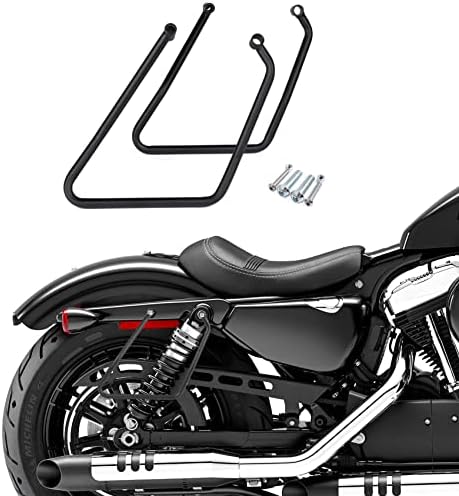 VPZMT Nyereg Táskák Támogatás Mountin Zárójelben Megfelel a Harley Davidson XL883 XL1200 Sportster 2004-