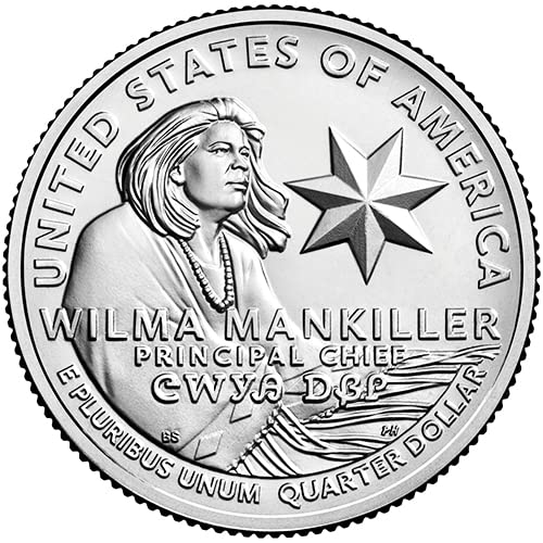 2022 S BU-Amerikai Nők Negyede Wilma Mankiller Negyed Választás Uncirculated MINKET Menta