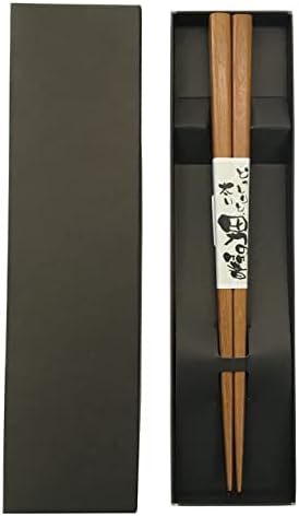 Stílus a Japán SOJ0559 Fa Pálcikákat, Extra Vastag, Férfi Pálcika, Shintetsu Fa, 9.3 cm (23,5 cm), Jön a Papír, Bemutató