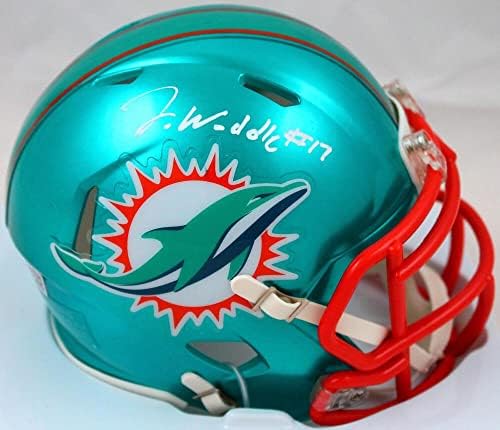 Jaylen, Kacsázó, Dedikált Miami Dolphins Flash Sebesség Mini Sisak-Fanatikusok - Dedikált NFL Mini Sisak