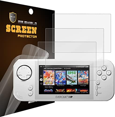 Mr Pajzs [3-Pack] Képernyő Védő Evercade EXP Kézi Premium Clear Screen Protector