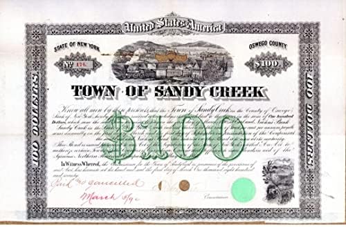 Város, Homokos Creek - $100 Bond