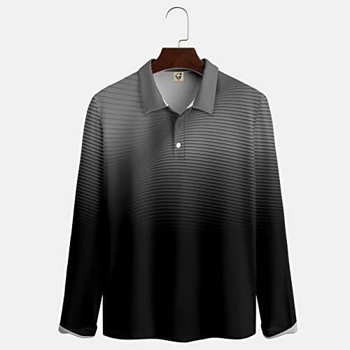 Golf Polo shirt Férfi Hosszú Ujjú Nedvesség Wicking Nyári Sport Tenisz Póló